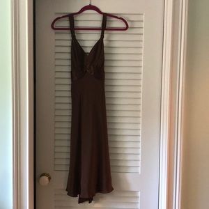 Chocolate BCBG Cocktail dress